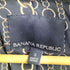 バナナリパブリック BANANA REPUBLIC 裏地総柄 ベルテッド フェイクファーコート レディース import:S