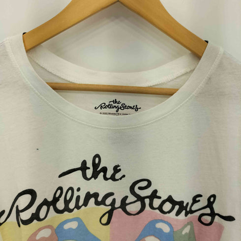 THE ROLLING STONES Lips&Tonque グラフィックプリント 半袖Tシャツ カットソー メンズ XL