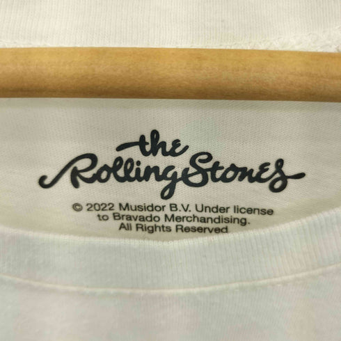 THE ROLLING STONES Lips&Tonque グラフィックプリント 半袖Tシャツ カットソー メンズ XL