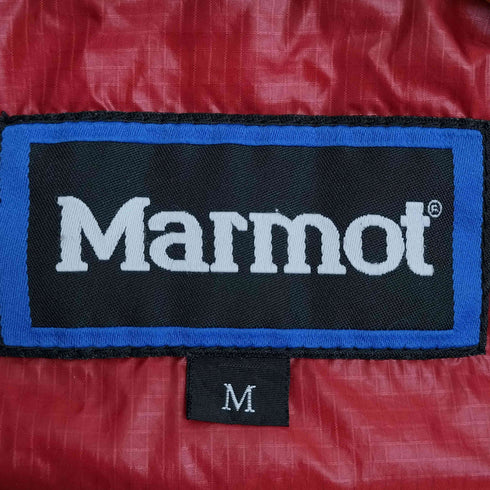 マーモット MARMOT sports train ロゴ刺繍 裾ドローコード 中綿ブルゾン メンズ import:M