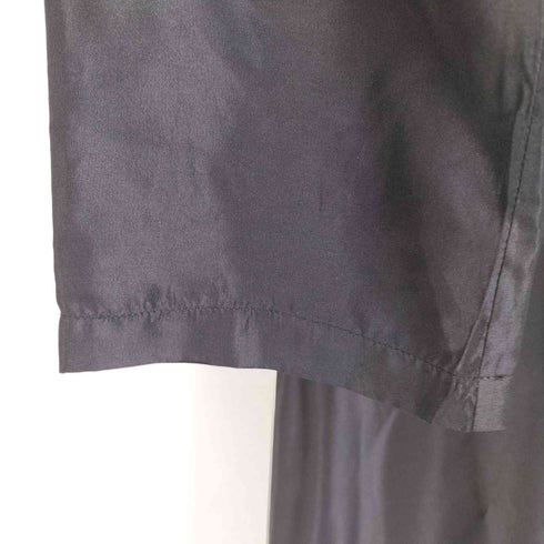 BCBG MAXAZRIA シルク100% 七分袖 ベルテッドシャツワンピース レディース JPN:2