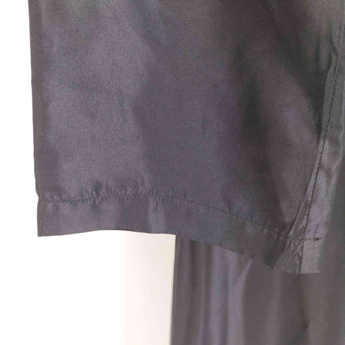 BCBG MAXAZRIA シルク100% 七分袖 ベルテッドシャツワンピース レディース JPN:2