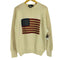 ポロバイラルフローレン Polo by RALPH LAUREN 90S コットン 星条旗 クルーネックニット メンズ import:M