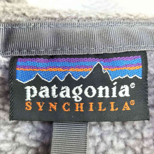 パタゴニアシンチラ PATAGONIA SYNCHILLA 00s USA製 フリースフルジップパーカー レディース