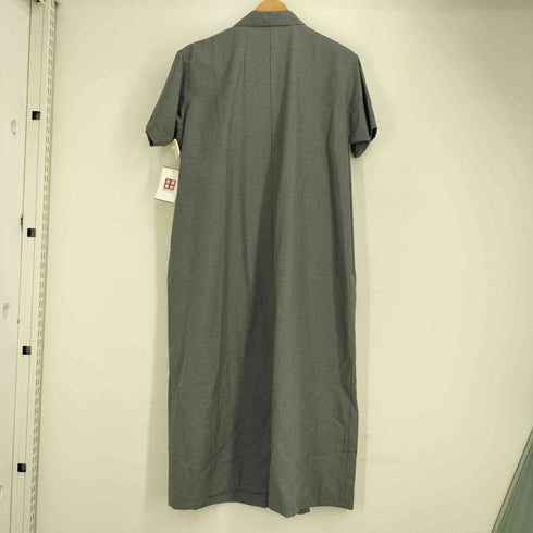 アツロウタヤマ ATSURO TAYAMA ウール 開襟 S/S シャツ ワンピース レディース