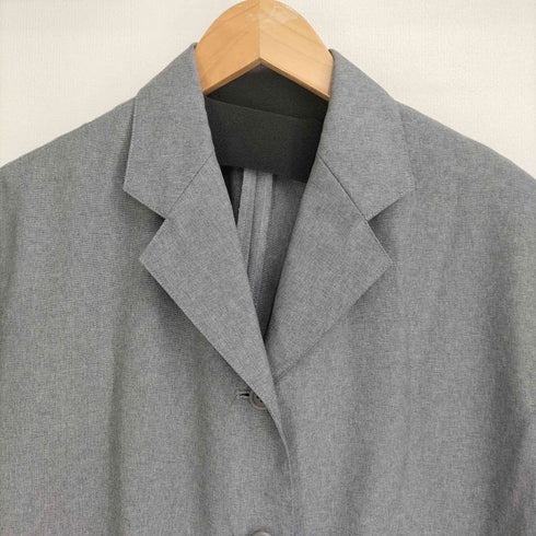 アツロウタヤマ ATSURO TAYAMA ウール 開襟 S/S シャツ ワンピース レディース