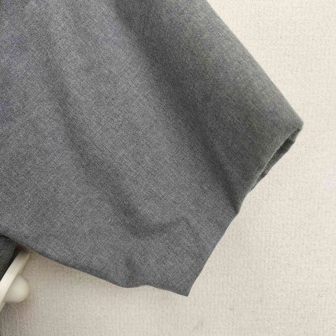 アツロウタヤマ ATSURO TAYAMA ウール 開襟 S/S シャツ ワンピース レディース