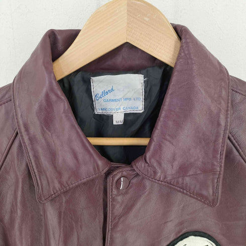 ラグラン オールレザー スタジャン メンズ import:M