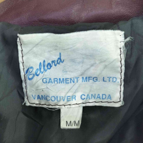 ラグラン オールレザー スタジャン メンズ import:M