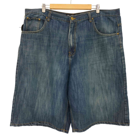 Brooklyn Xpress 背面刺繍 多重ボタン オーバーサイズ バギーデニムジョーツ メンズ  46