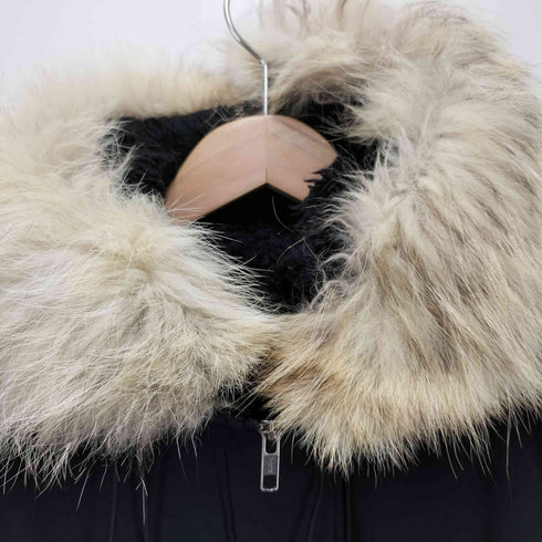 セオリー theory ファーフード付きモッズコート レディース JPN:2