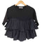 ルシェルブルー LE CIEL BLEU ショートラッフルカットトップ レディース JPN:36