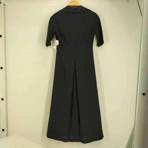 シビラ Sybilla ウール デザイン 開襟 S/S ワンピース レディース