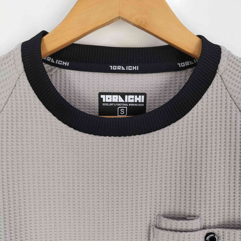 トライチ 寅壱 25aw 長袖クルーネックTシャツ メンズ JPN:S