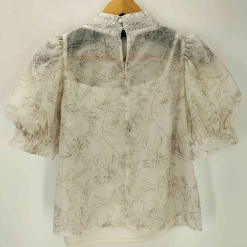 ウィルセレクション WILLSELECTION ジュイフラワーBIGリボンブラウス レディース JPN:M