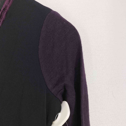 オッズオネスト OZZ ONESTE 中華デザイン ニット切替 刺繍チュニックワンピース レディース