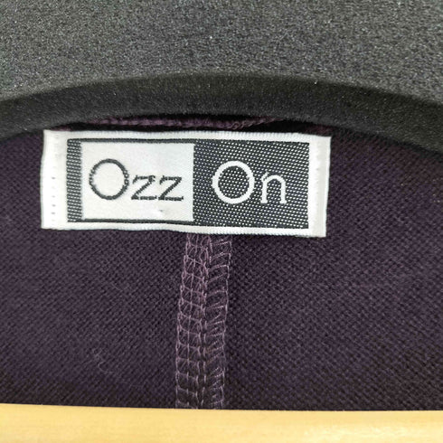 オッズオネスト OZZ ONESTE 中華デザイン ニット切替 刺繍チュニックワンピース レディース