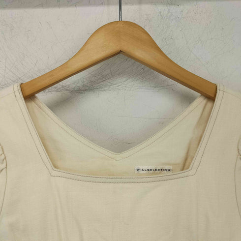 ウィルセレクション WILLSELECTION フリンジフレアワンピース レディース JPN:M