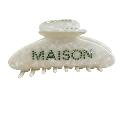 メゾンスペシャル MAISON SPECIAL Logo Hair Clip レディース