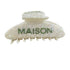 メゾンスペシャル MAISON SPECIAL Logo Hair Clip レディース