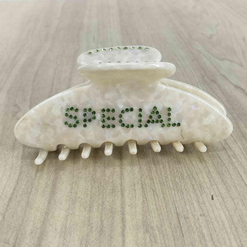 メゾンスペシャル MAISON SPECIAL Logo Hair Clip レディース
