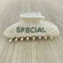メゾンスペシャル MAISON SPECIAL Logo Hair Clip レディース