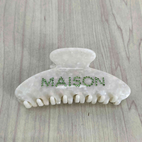 メゾンスペシャル MAISON SPECIAL Logo Hair Clip レディース
