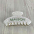 メゾンスペシャル MAISON SPECIAL Logo Hair Clip レディース
