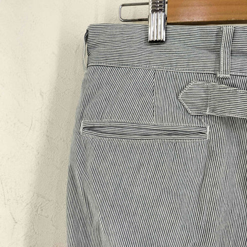 ラグビーラルフローレン Rugby Ralph Lauren バックシンチ ヒッコリー テーパードパンツ メンズ 29