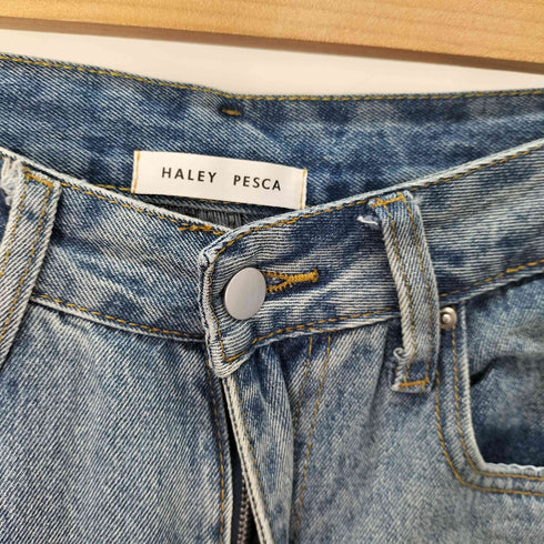 HALEY PESCA Y2K ウォッシュドダメージデニム レディース JPN:M