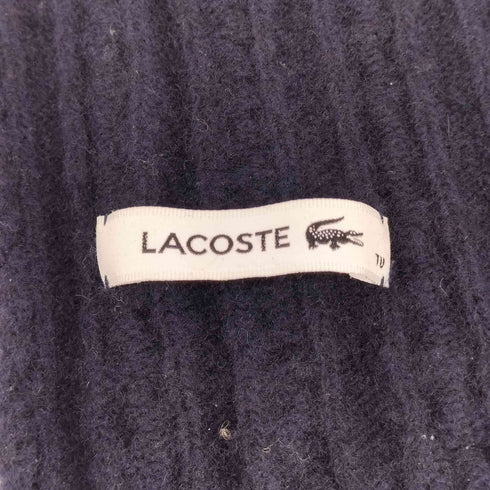 ラコステ LACOSTE ケーブル編みマフラー レディース