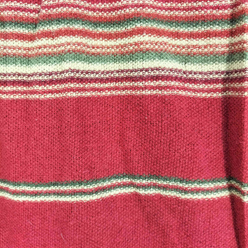 ローレンラルフローレン LAUREN RALPH LAUREN ネイティブボーダーリネンコットン ロングスカート レディース P/M