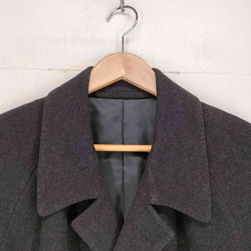 MADE IN ITALY カシミヤ混比翼チェスターコート メンズ 175