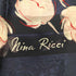 ニナリッチ NINA RICCI シルク100% チューリップ柄 シアーデザインスカーフ レディース