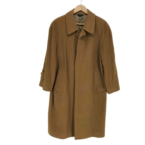 MADE IN ITALY カシミヤ100 比翼チェスターコート メンズ 90A4