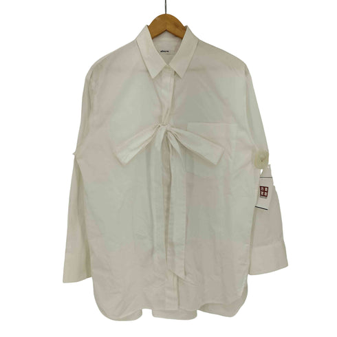 エブール ebure リボン ボウタイシャツ レディース JPN:38