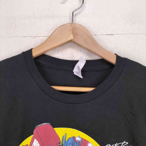 キャラクタープリントクルーネックTシャツ メンズ M