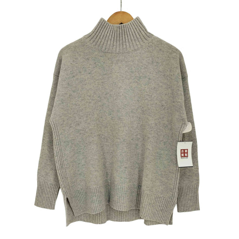 ニジュウサンク 23区 カシミヤブレンド ウールハイネック バルギーニット レディース 38