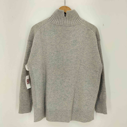 ニジュウサンク 23区 カシミヤブレンド ウールハイネック バルギーニット レディース 38