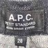 アーペーセー A.P.C. PETIT STANDARD デニムパンツ レディース 28