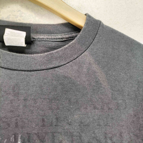 HOT LEATHERS  フロント&アームプリントクルーネックLS TEE メンズ  M