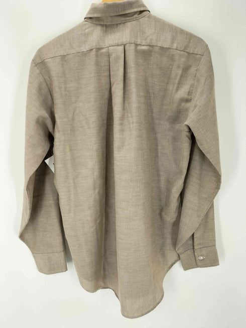 アロー ARROW 60-70S USA製 DECTON 65/35 ポリ コットン ボタンダウン L/S シャツ 裾ステンシル ユニオンチケット メンズ 15 1/2-34