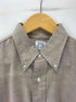 アロー ARROW 60-70S USA製 DECTON 65/35 ポリ コットン ボタンダウン L/S シャツ 裾ステンシル ユニオンチケット メンズ 15 1/2-34