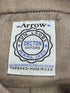 アロー ARROW 60-70S USA製 DECTON 65/35 ポリ コットン ボタンダウン L/S シャツ 裾ステンシル ユニオンチケット メンズ 15 1/2-34