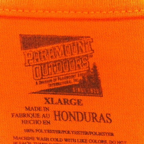 PARAMOUNT OUTDOORS ベロアデザインLS TEE メンズ XL