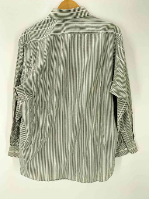 アロー ARROW Princeton Poplin 50's SINGLES 60/40 コットン ポリ 襟芯 L/S ストライプ シャツ メンズ 16 1/2-32/33