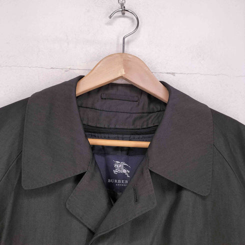 バーバリーロンドン BURBERRY LONDON ウールシルク ライナー付比翼チェスターコート メンズ  170