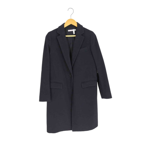 セオリーリュクス theory luxe SEEK WOOL CORRIE ウール チェスターコート レディース JPN:38