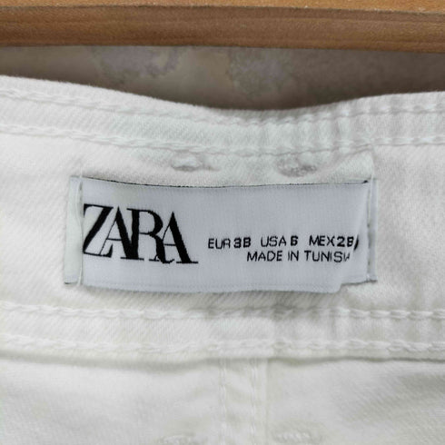 ザラ ZARA プレミアム セーラーストレートジーンズ レディース 38