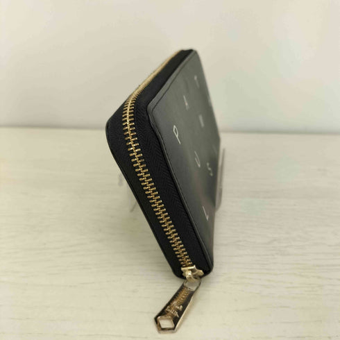 ポールスミス Paul Smith アルファベットプリント ラウンドファスナー長財布 メンズ